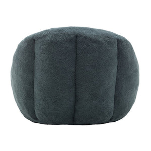English Elm Bean Bag Chair Oversized Faux Fur Memory Foam Lounge Seat for Dorm or Living Room Green W2200P302140