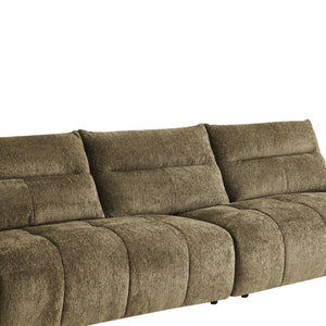 English Elm Premium Chenille High-back Sofa Solid Hardwood Frame Ergonomic Seat for Spacious Living Green W1765S00139