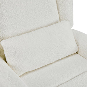 English Elm Christopher Knight Home® - Power Boucle Swivel Recliner Chair with 360° Metal Star Base, Electric Lift, Ergonomic Padded Backrest, Adjustable Footrest, Easy Assembly Beige,Gold N771P298185M