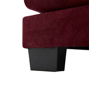 English Elm United We Win U Shaped Cloud Couch - Luxurious Chenille 4-Seat Sectional With Memory Foam & Storage W1568S00214-GIGA