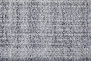 Feizy Rugs T34t8018 Highview Handwoven Polyester Rug - Modern Striped Design With Textured Depth For Stylish Spaces Gray,Ivory Polyester T34t8018gry000f00
