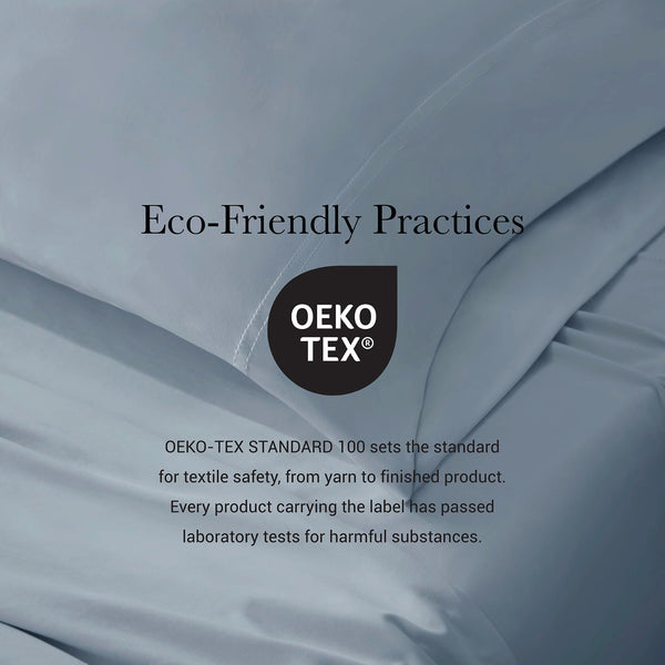 JLA Home Harbor House - Stretch Cooling Jersey Sheet Set — Moisture-Wicking, 4-Way Stretch Fit, OEKO-TEX Certified for Hot Sleepers HHD20-1905