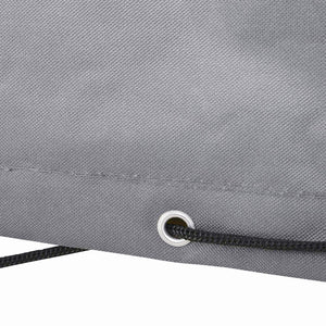 English Elm Outsunny 97" Waterproof Heavy-Duty Outdoor Sectional Sofa Cover - All-Weather Protection In Gray W2225P174315-GIGA