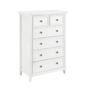 English Elm Modern 6-Drawer Dresser - Stylish Farmhouse Storage Solution With Vintage Hardware For Any Room W2275P149796