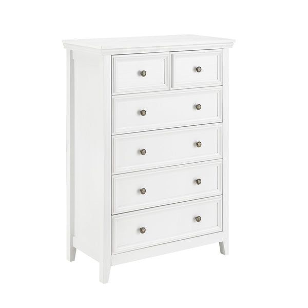English Elm Modern 6-Drawer Dresser - Stylish Farmhouse Storage Solution With Vintage Hardware For Any Room W2275P149796