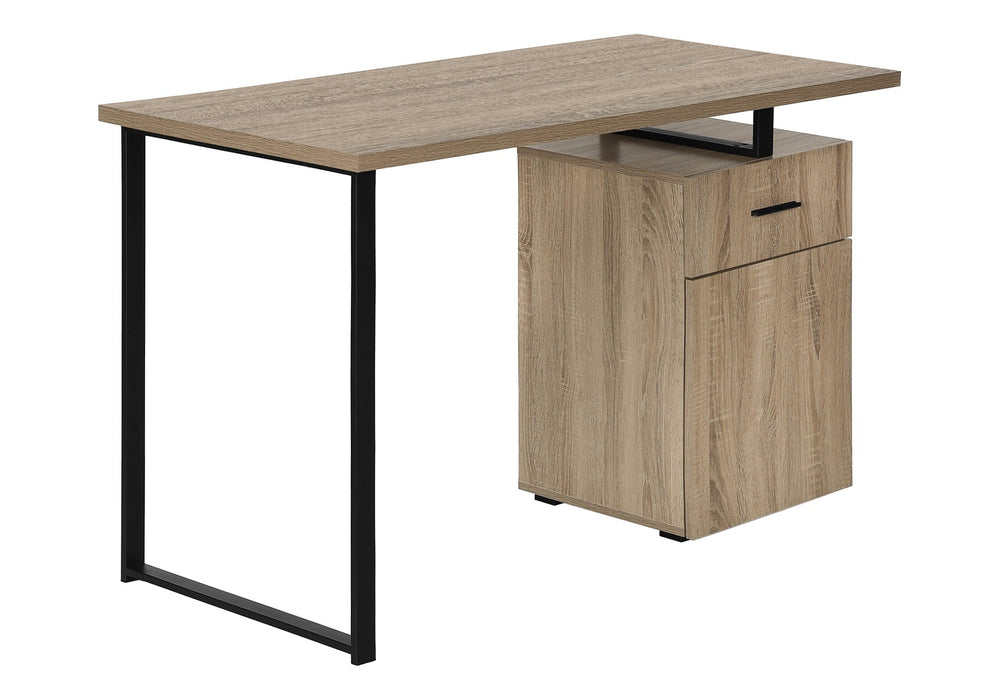 English Elm Computer Desk - Contemporary Home Office Solution With Flexible Storage & Modern Design, 48" L B2710P219938