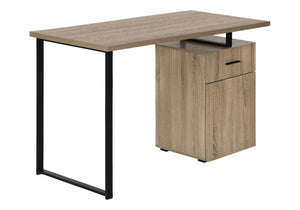 English Elm Computer Desk - Contemporary Home Office Solution With Flexible Storage & Modern Design, 48" L B2710P219938