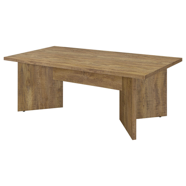 English Elm Larrabee Mango Brown Rectangular Dining Table - Modern Style, Durable Design, Seats 6-8 Comfortably B062P353240