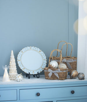 English Elm D3" Elegant Glass Christmas Ball Ornaments Set Of 12 For Timeless Holiday Decor & Celebrations W2078P247880