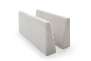 English Elm Contemporary Linen Sectional Sofa with Channel Tufting Solid Wood Frame Corner Seating W1117P276948