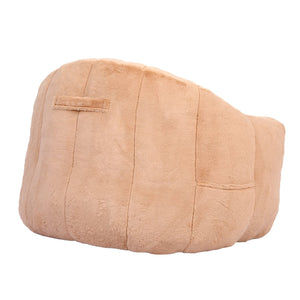 English Elm Bean Bag Chair - Luxuriously Plush Foam Sofa With Armrests, Non-Slip Base For Living Room & Bedroom Comfort W2200P313807