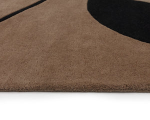 Sunpan AVALORA Hand-Tufted Wool Rug - Painterly Bands - Soft & Plush 8' x 10' for Modern Living Spaces 112743
