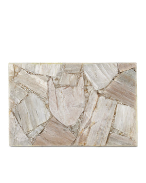 Currey & Company Jossa Handcrafted Banded Aventurine Decorative Box with Agate Veining Bohemian Accent 1200-0804