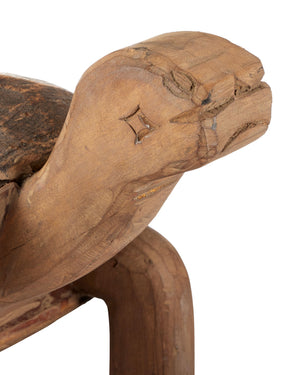 Currey & Company Turtle Family Sculpture Set Reclaimed Wood Folk Art Accent for Shelves and Consoles 1200-0821