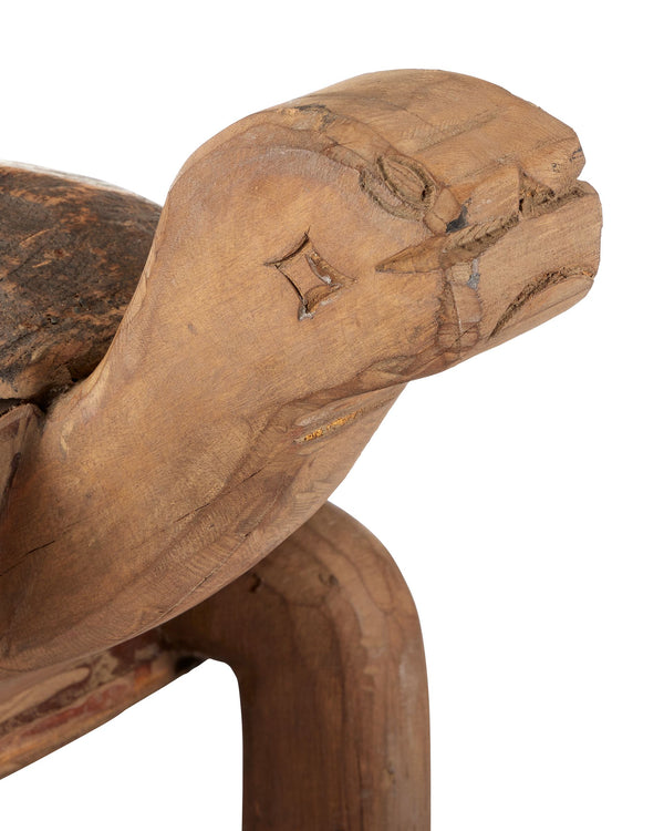 Currey & Company Turtle Family Sculpture Set Reclaimed Wood Folk Art Accent for Shelves and Consoles 1200-0821