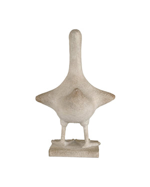 Currey & Company Lonely Albatross Coastal Bird Sculpture Composite Patina Finish Artisan Shelf Decor 1200-1074
