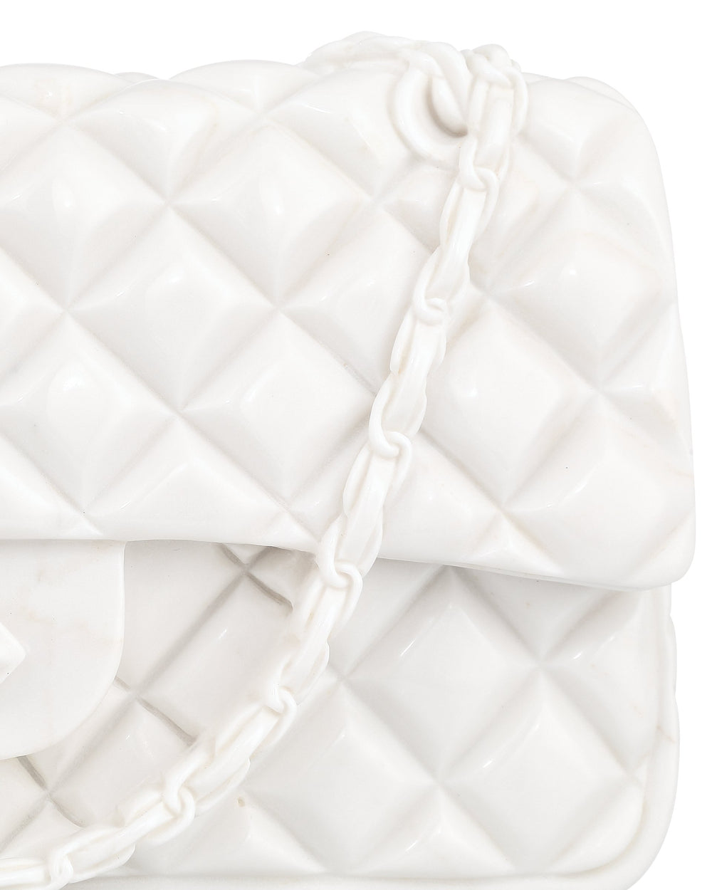 Currey & Company The Marble Handbag Sculpture Hand Carved Solid Stone Couture Accent for Shelf or Console 1200-1077