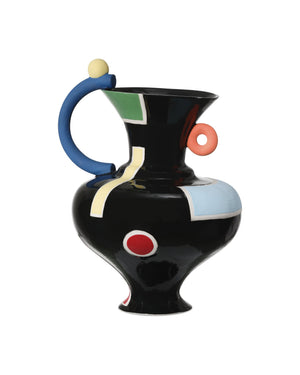Currey & Company Fauvist Handcrafted Porcelain Vase Bold Artistic Patterns Gallery Worthy Home Decor Medium 1200-1092