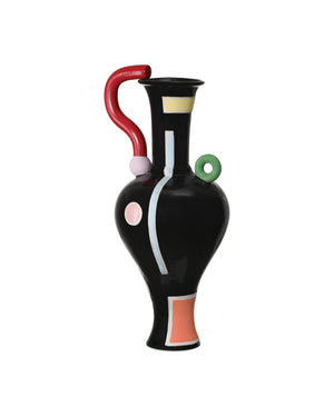 Currey & Company Fauvist Handcrafted Porcelain Vase Bold Artistic Patterns Gallery Worthy Home Decor Large 1200-1093