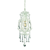 Opulence 8'' Wide 1-Light Mini Pendant - Antique White 12003/1CL Elk Lighting