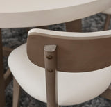 IDEAZ 1200UFDClassy PU Dining Chairs (Set of 2) Grey 1200UFD