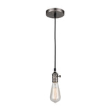 Socket Pendant 3'' Wide 1-Light Mini Pendant - Chrome 1201-026 Elk Lighting