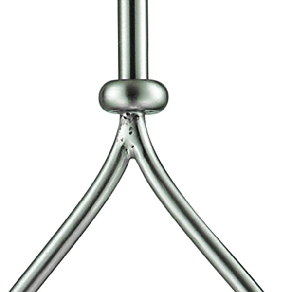 Thomas Lighting Conway Mini Pendant Light Opaque Glass Shade Brushed Metal Frame Kitchen Island Nickel 1201PS/20