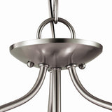 Conway 15'' Wide 2-Light Semi Flush Mount - Brushed Nickel 1202CS/20 Thomas