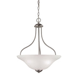 Conway 18'' Wide 3-Light Pendant - Brushed Nickel 1203PL/20 Thomas