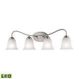 Conway 32'' Wide 4-Light Vanity Light - Brushed Nickel 1204BB/20-LED Thomas