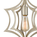 Delray 11'' Wide 1-Light Mini Pendant - Aged Silver 12061/1 Elk Lighting