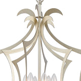 Delray 21'' Wide 6-Light Pendant - Aged Silver 12063/6 Elk Lighting