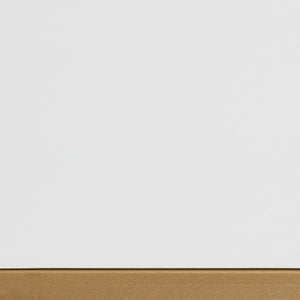 Baxton Studio Baxton Beagan Modern Console Table with Gold Metal Base and Two Spacious Drawers for Stylish Storage White JY20B168-White/Gold