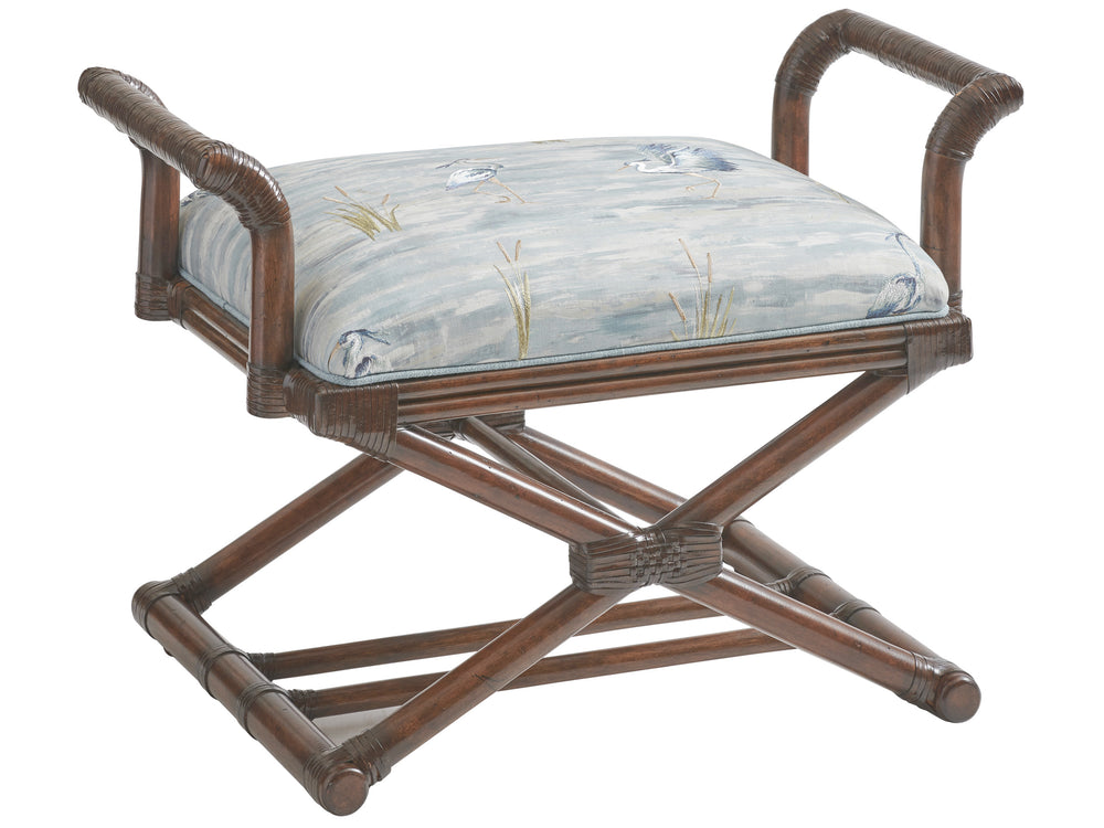 Lexington Tommy Bahama Home Echo Beach Bench - Luxurious Casual Contemporary Design With Mid-century Modern Elegance  Wood 1206-44-41