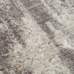 Alora Decor Cara Gray Rectangle Rug With Hand-Sheared Recycled Polyester Pile, Slate Gray Ivory Wash For Durability And Style 10' x 13' 12012073000330113