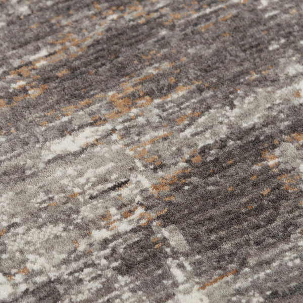 Alora Decor Cara Cara Modern Gray Abstract Rug With Recycled Polyester, Hand-Sheared Plush Pile, Easy Care, Eco-Friendly Style 8' x 10' 12012073400330810