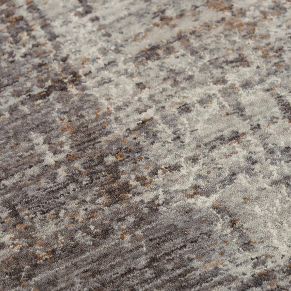 Alora Decor Cara Gray Runner Rug 2'6"X8' - Plush Hand-Sheared 100% Recycled Polyester, Hybrid Durable Modern Style 12012073600332608