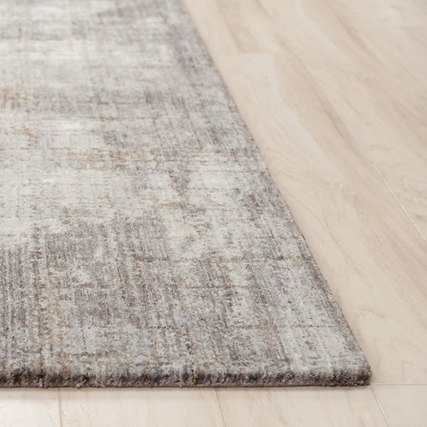 Alora Decor Cara Gray Runner Rug 2'6"X8' - Plush Hand-Sheared 100% Recycled Polyester, Hybrid Durable Modern Style 12012073600332608