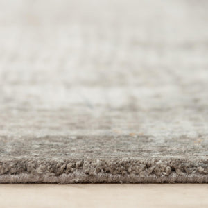 Alora Decor Cara Gray Runner Rug 2'6"X8' - Plush Hand-Sheared 100% Recycled Polyester, Hybrid Durable Modern Style 12012073600332608
