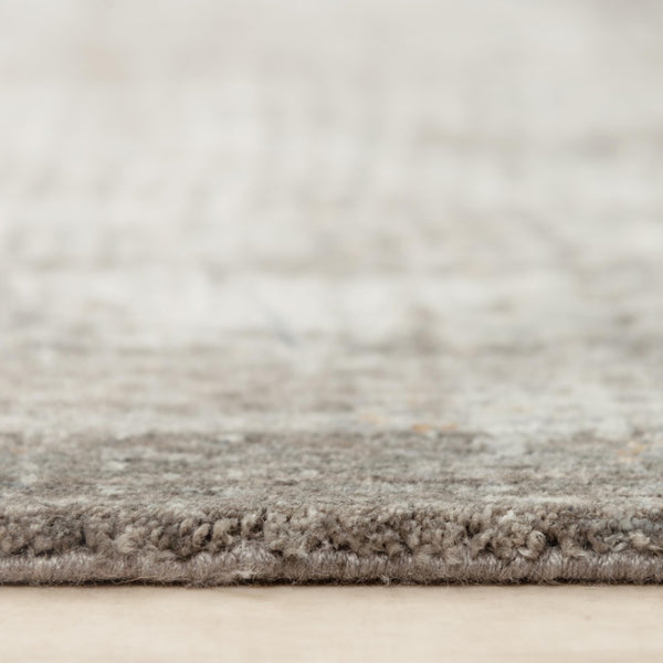 Alora Decor Cara Gray Runner Rug 2'6"X8' - Plush Hand-Sheared 100% Recycled Polyester, Hybrid Durable Modern Style 12012073600332608