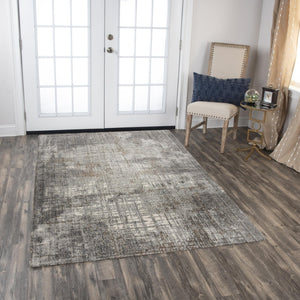 Alora Decor Cara Gray Runner Rug 2'6"X8' - Plush Hand-Sheared 100% Recycled Polyester, Hybrid Durable Modern Style 12012073600332608