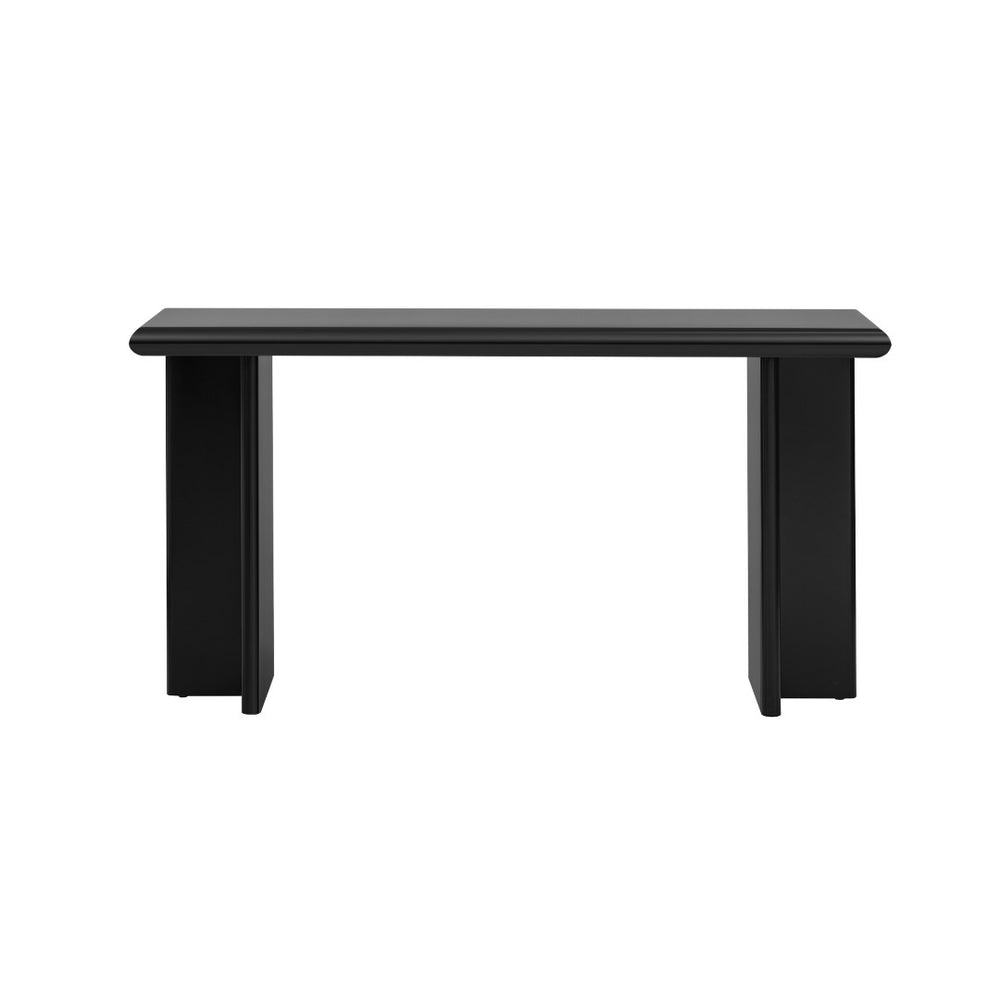 English Elm U_Style Modern Console Table With L-Shaped Legs – Chic Entryway Furniture For Stylish Homes N711P216234B-GIGA