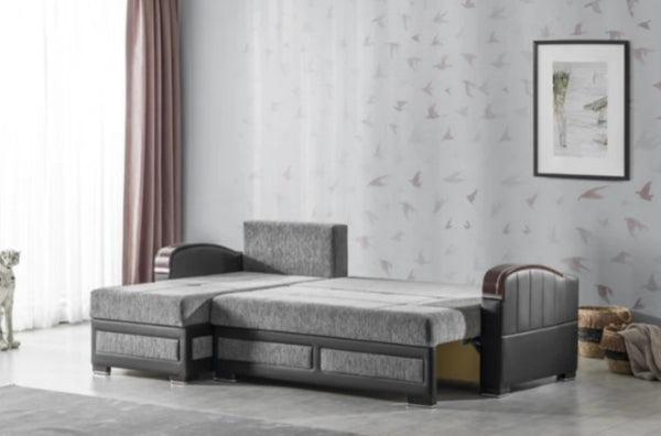 English Elm Primenest Azura Convertible Sectional Sofa With Storage - Modern, Comfortable, And Space-Saving Design B030P305118-GIGA