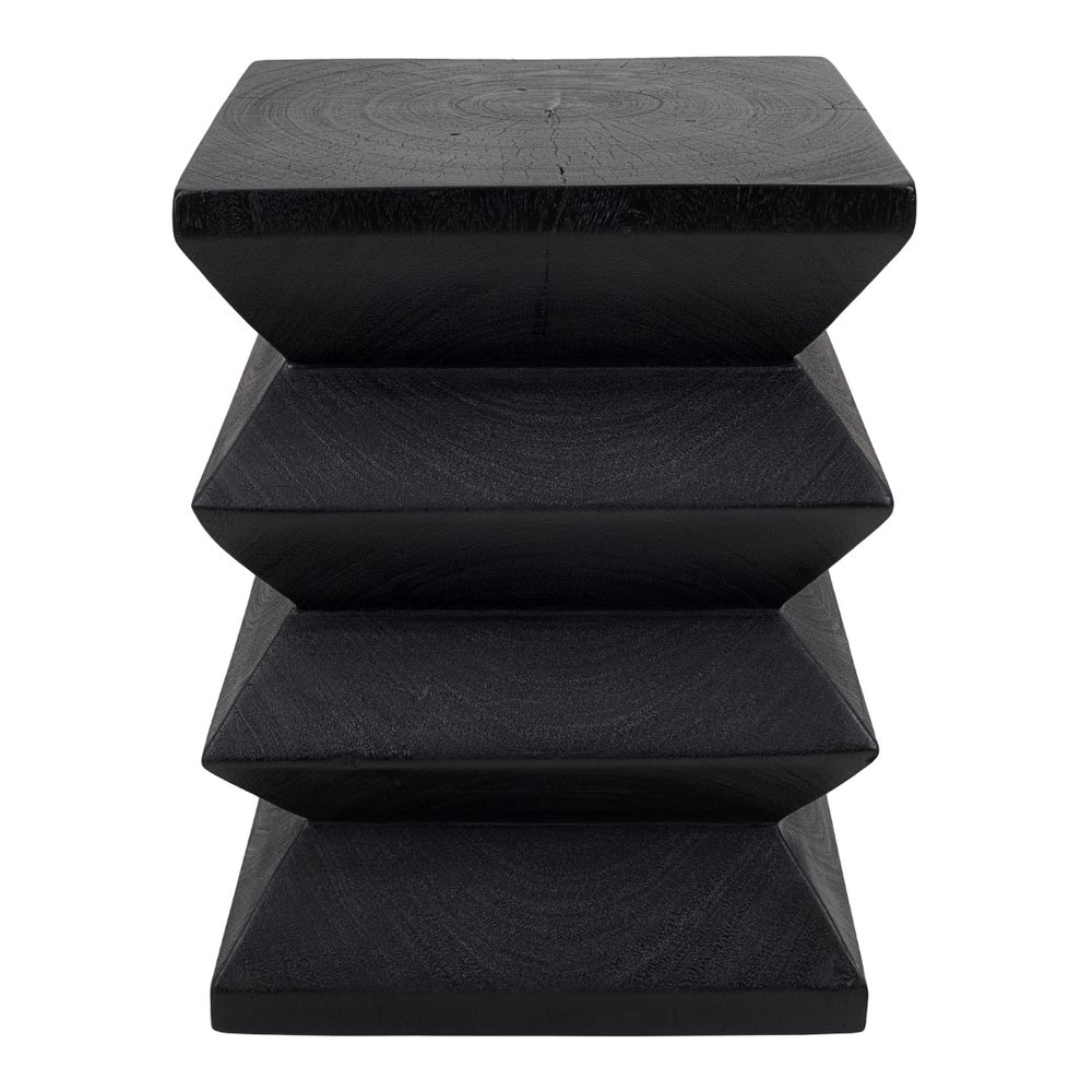 Elsie Trembesi  Side/ End Table Black 1210024-B New Pacific Direct