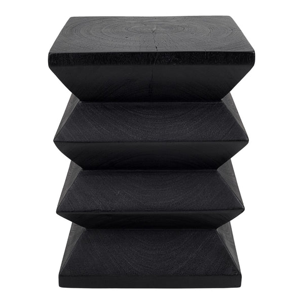 Elsie Trembesi  Side/ End Table Black 1210024-B New Pacific Direct