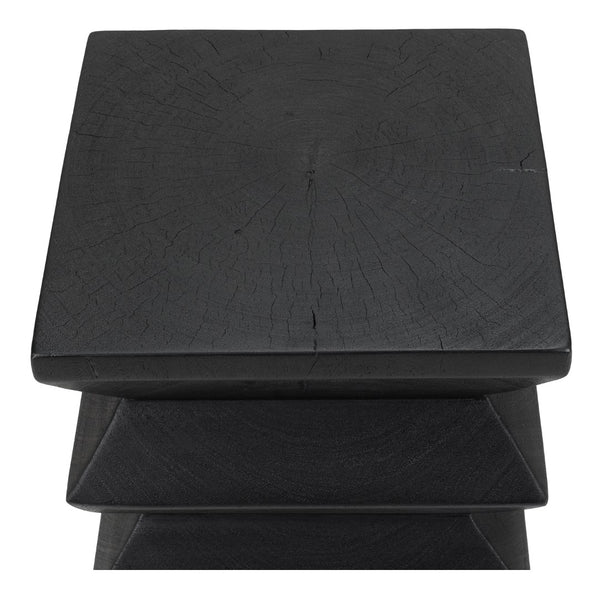 Elsie Trembesi  Side/ End Table Black 1210024-B New Pacific Direct