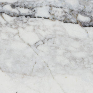 Baxton Studio Baxton Studio Kalena Modern Gold Metal End Table with Hexagon Marble Top for Chic Living Spaces H01-97049-Metal/Marble Side Table