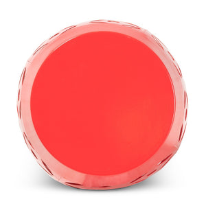 Baxton Studio Baxton Studio Hallie Modern Metal Outdoor Side Table with Geometric Design for Stylish Spaces Red H01-101371 Red Metal Side Table