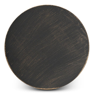 Baxton Studio Baxton Finnick Modern Industrial Antique Black Metal End Table - Compact, Stylish & Fully Assembled H01-102535 Metal Side Table