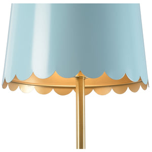 Mirasol Lamp Blue 12137 Wildwood